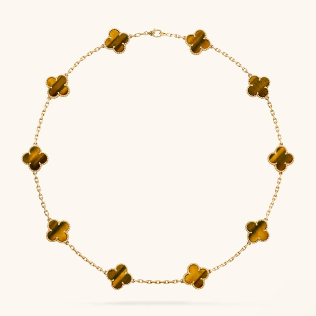 CLOVER | Collier avec motif de tigre 10