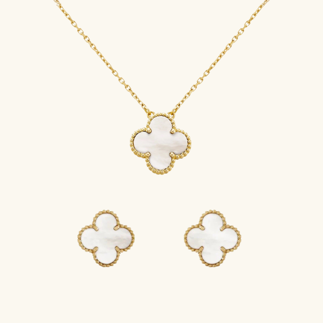 CLOVER | Or Blanc 2 pièces