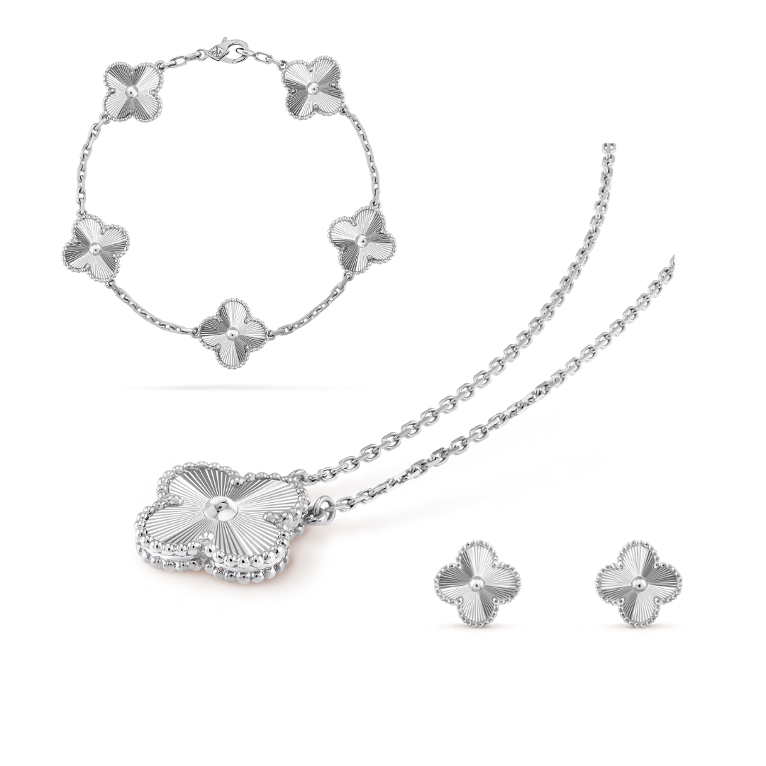 CLOVER | Ensemble Premium en Argent