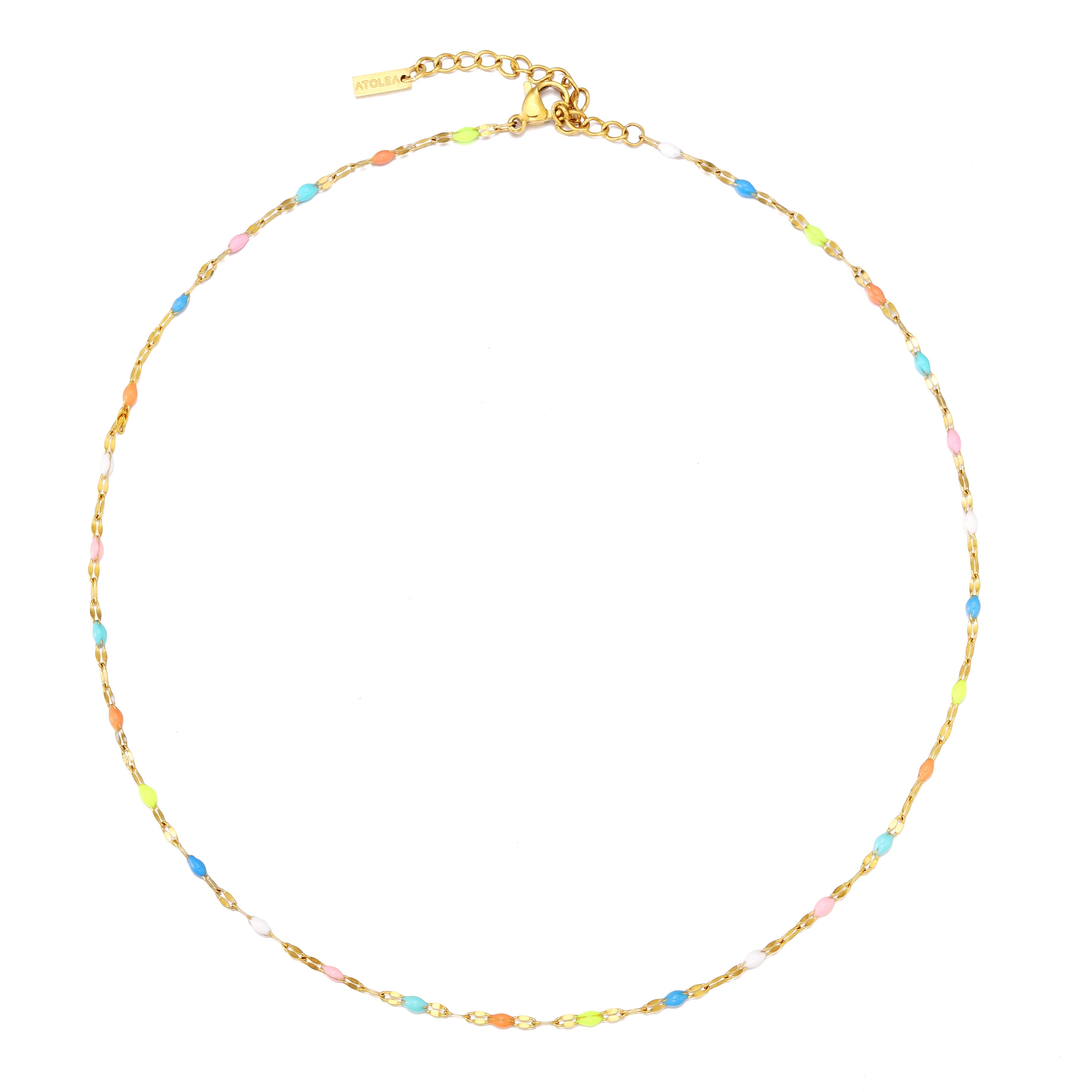 Choker Dainty Arc-en-ciel
