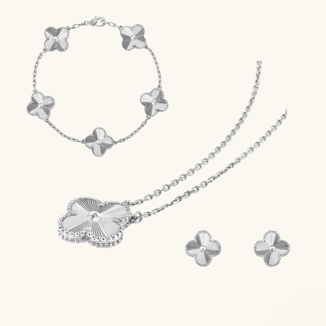 CLOVER | Ensemble Premium en Argent