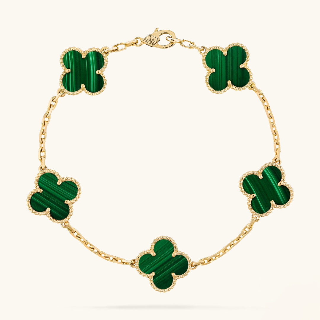CLOVER | Montre bracelet verte