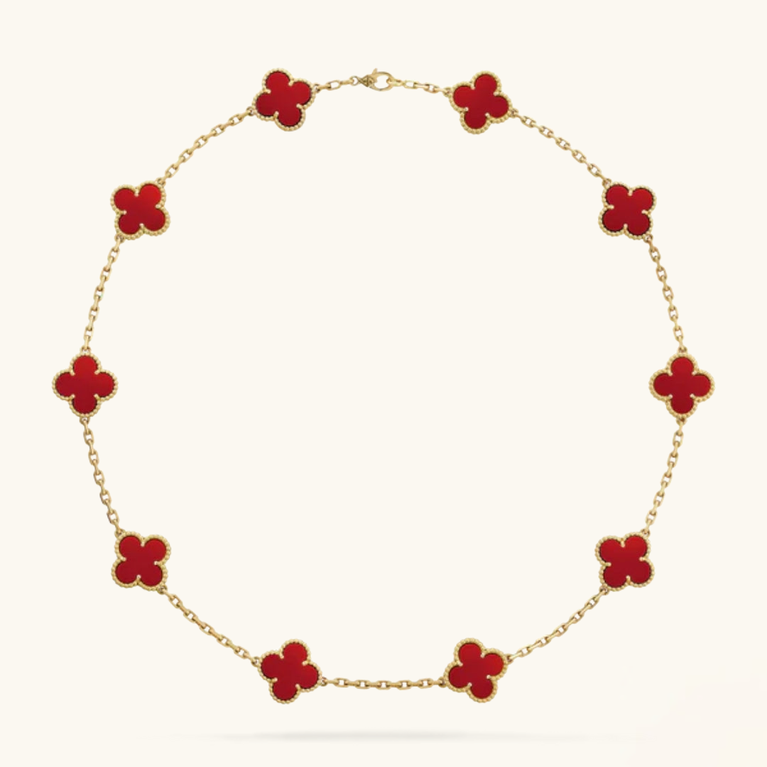 CLOVER | Collier à Motif Roter