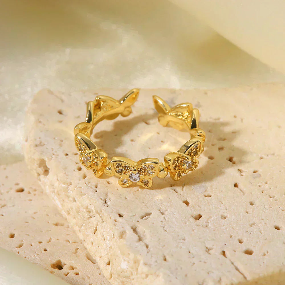 Bague Colleen Schmetterling en Or