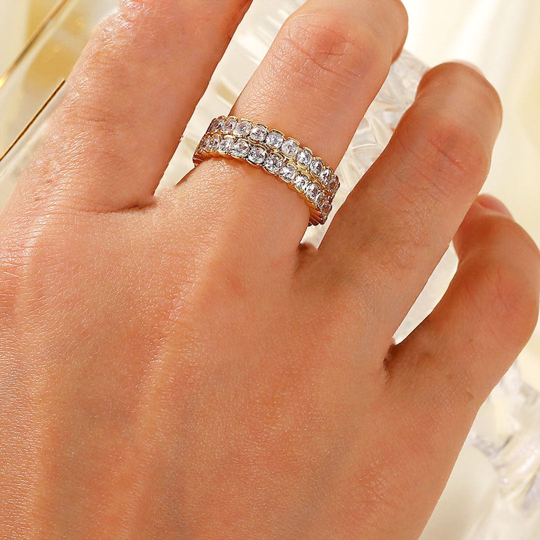 Bague en Or Cassandra Nieten