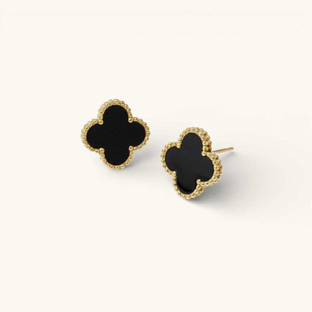 Boucles d'oreilles Klee Noires