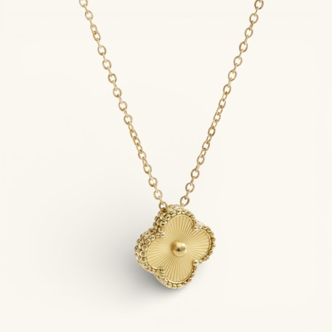Collier en Or Trèfle