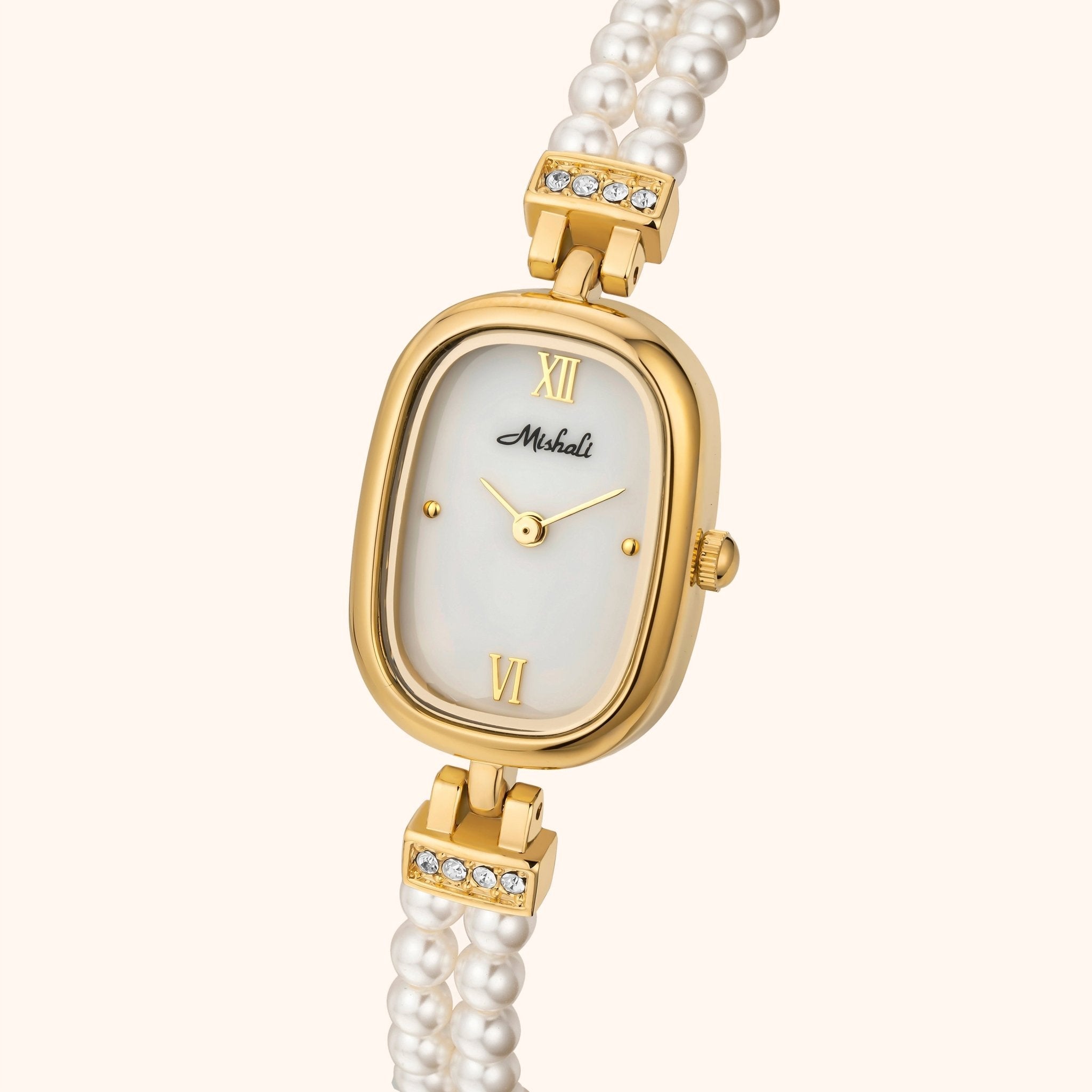 Montre Davina Perlen Or