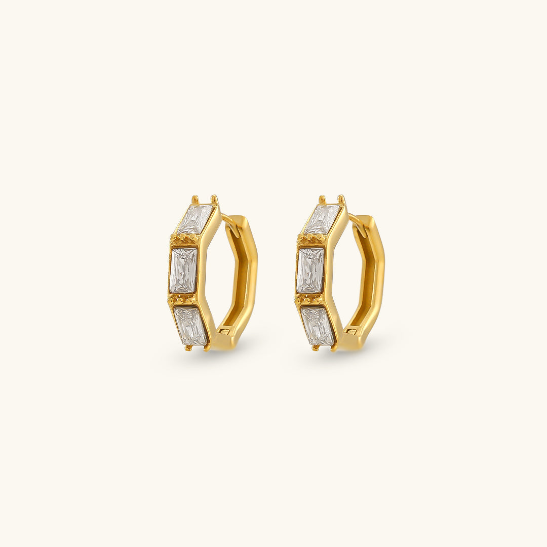 Boucles d'oreilles Elira Diamant