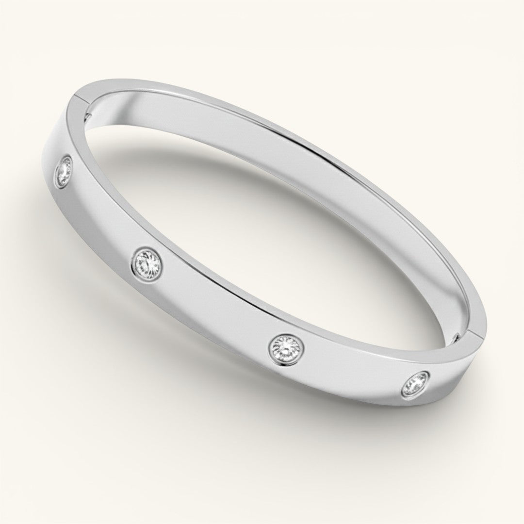 Bracelet éternel en lien avec diamant