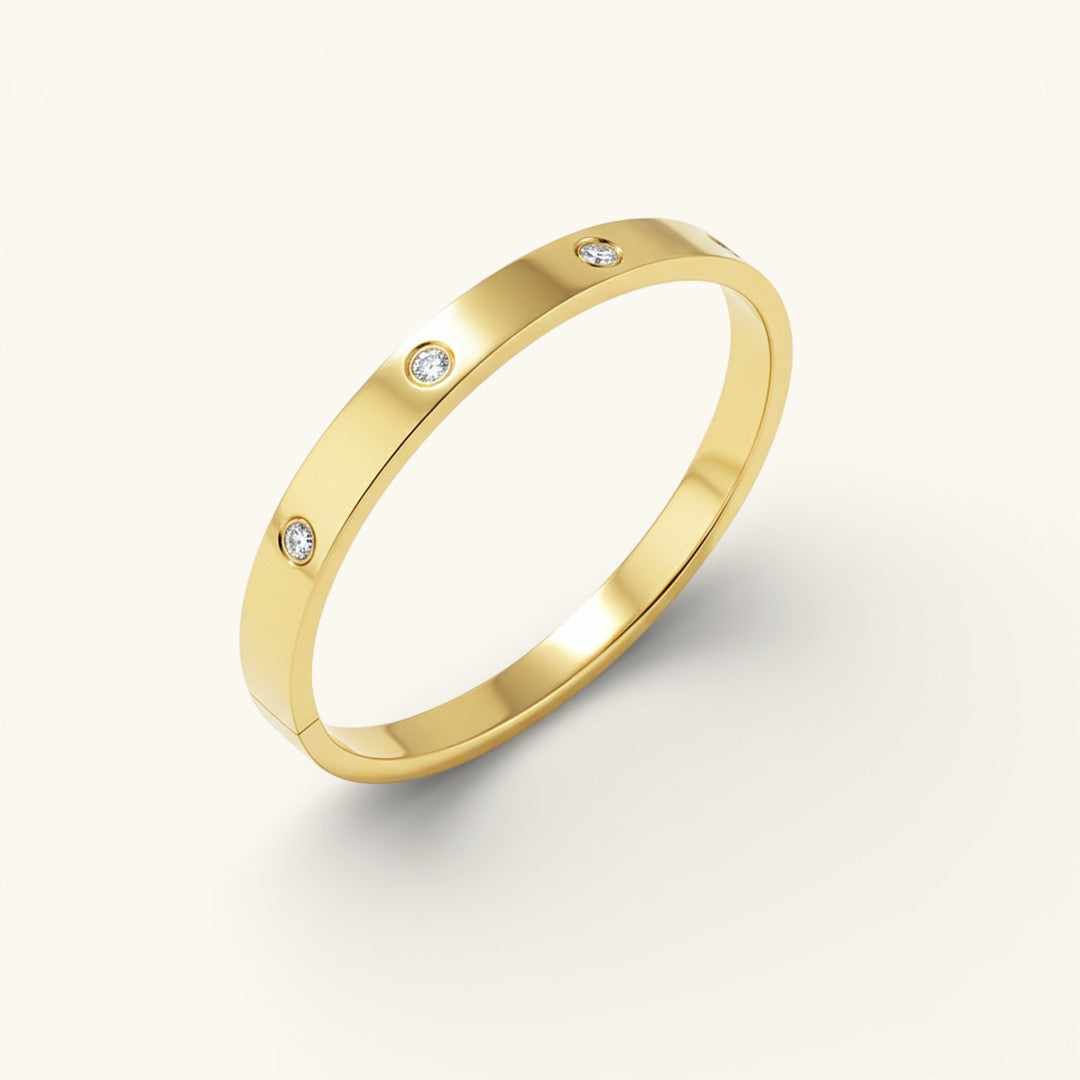 Bracelet en lien éternel avec diamant