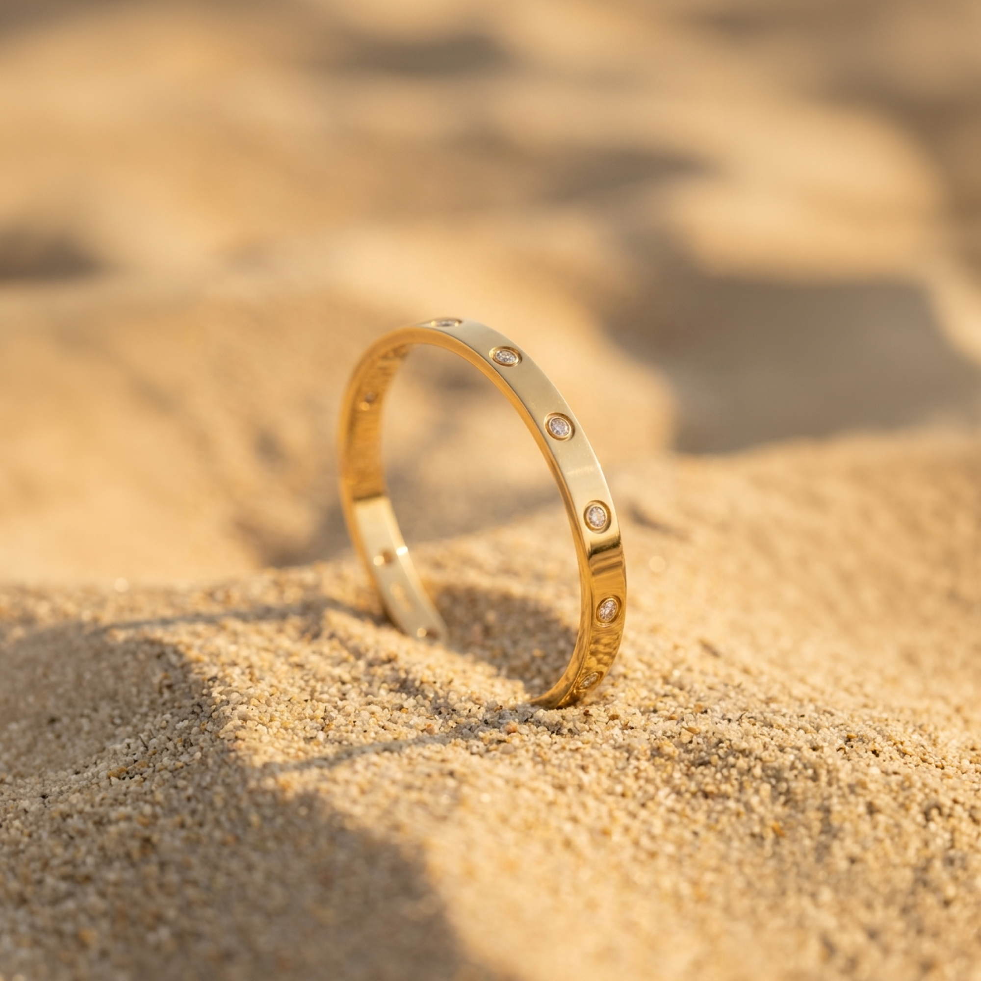 Bracelet éternel en lien avec diamant