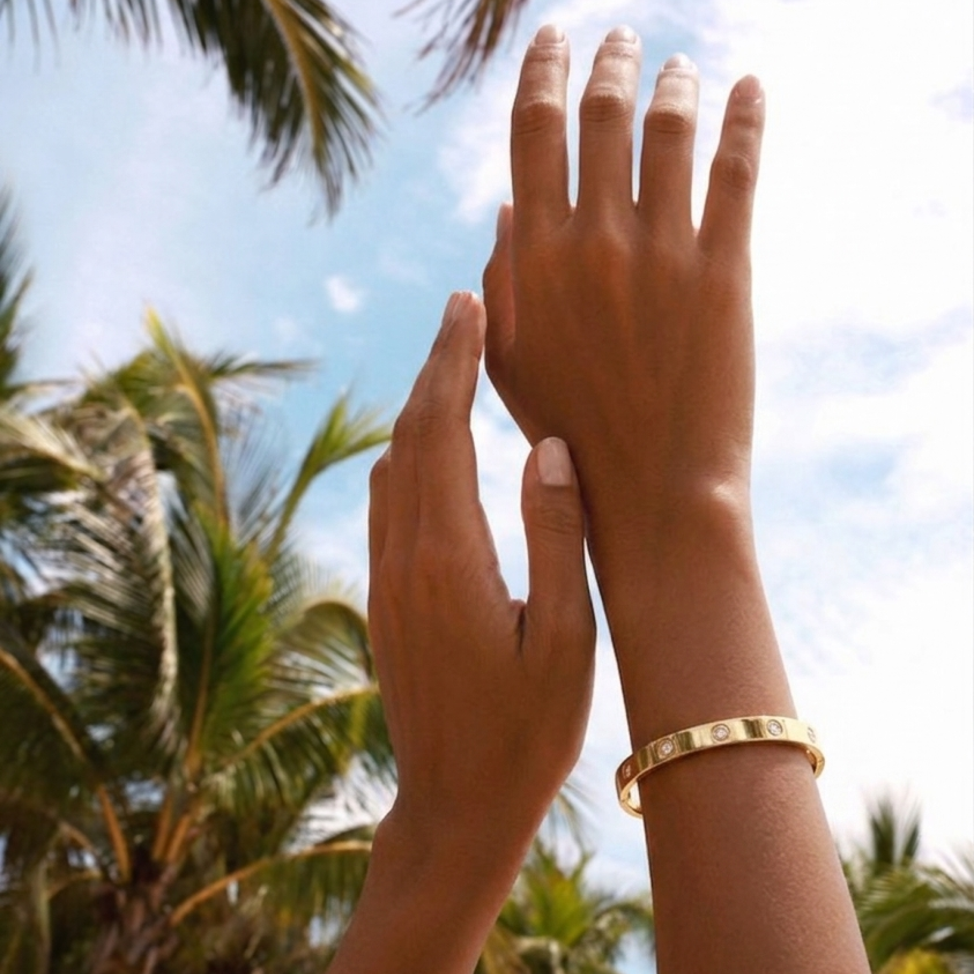 Bracelet éternel en lien avec diamant