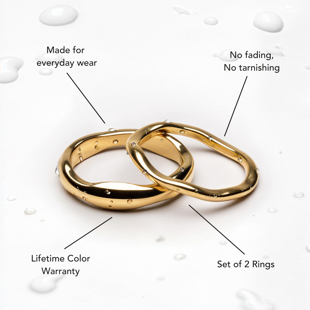 "Bague Empilable" Gemini