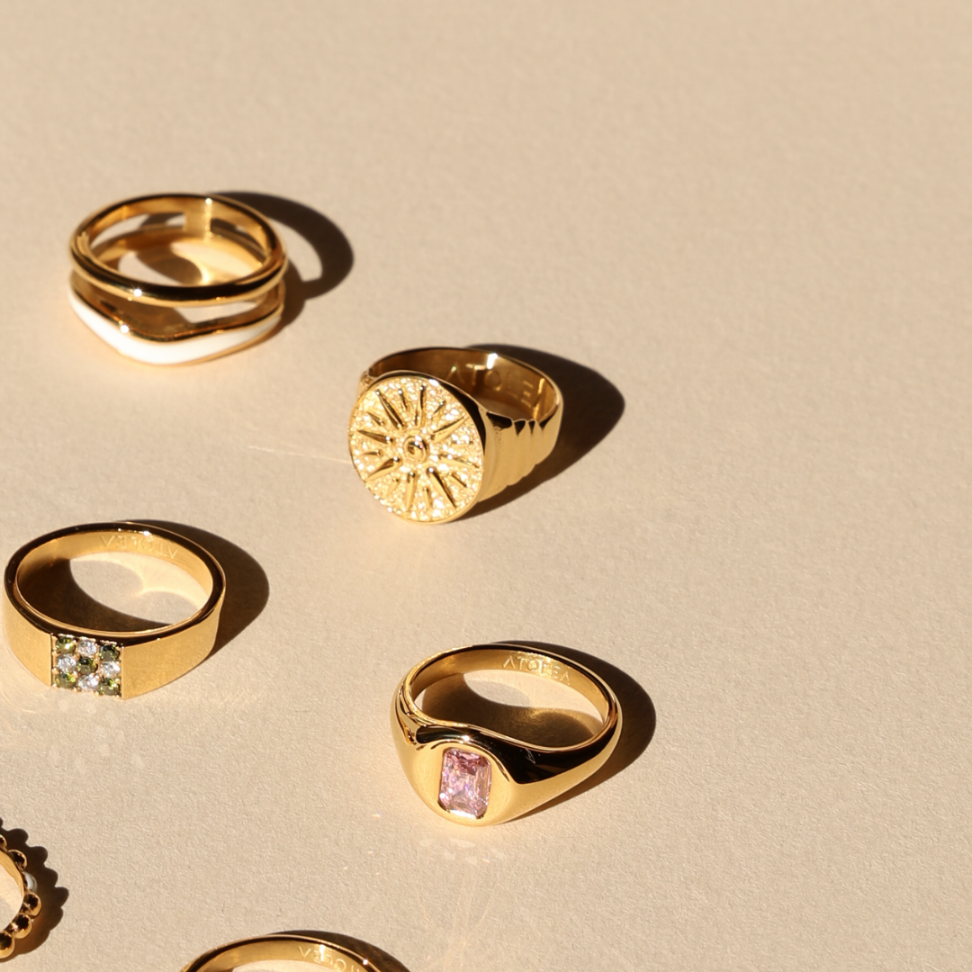Bague de Soleil Dorée