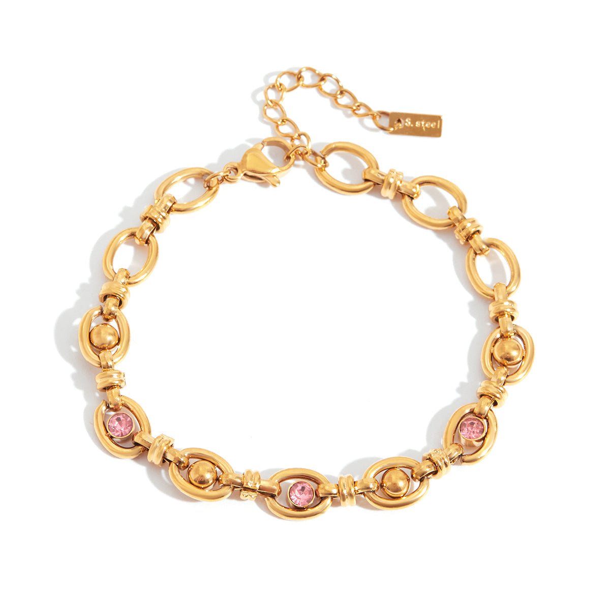 Bracelet Elysse Schakel | Or 18K