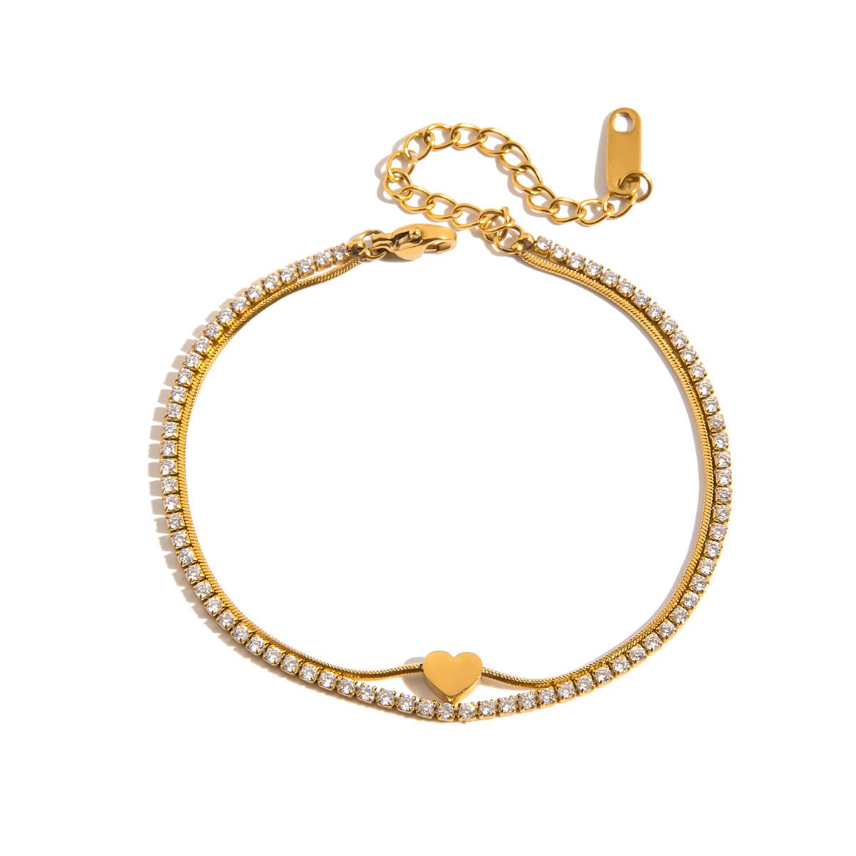 Bracelet Lucine Hart | Or 18K