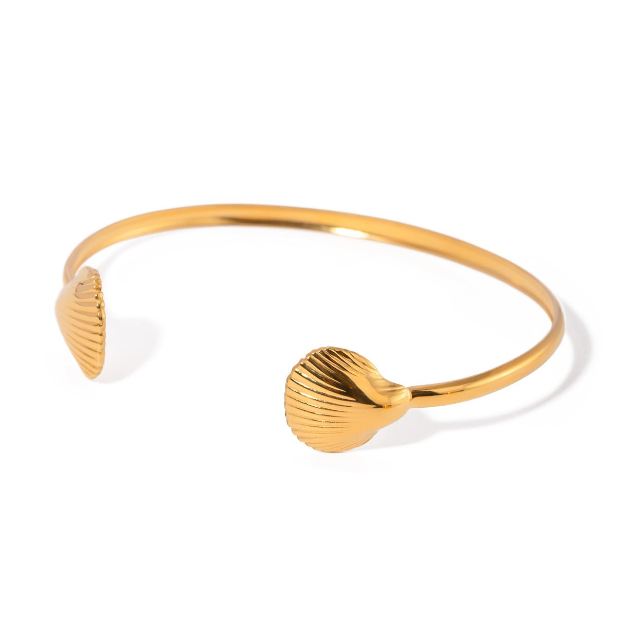 Bracelet en coquillage Sienna en or 18K