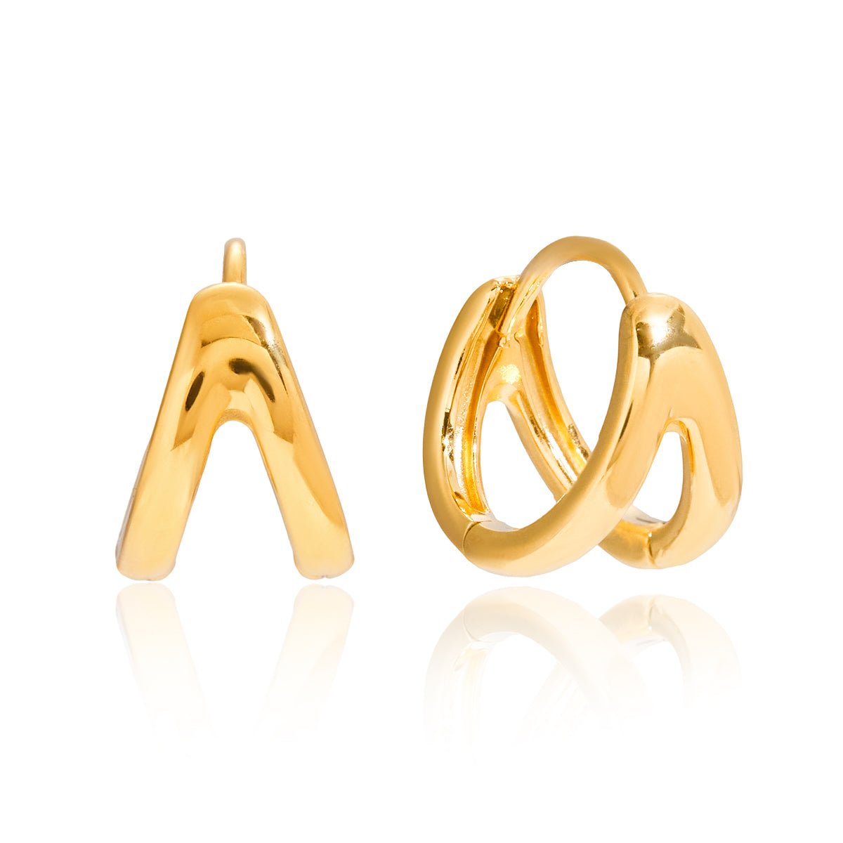 Boucles d'oreilles Karina Knuffel | Or 18K