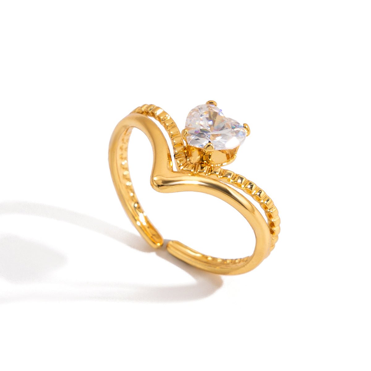 Bague Solitaire Ivelisse | Or 18K