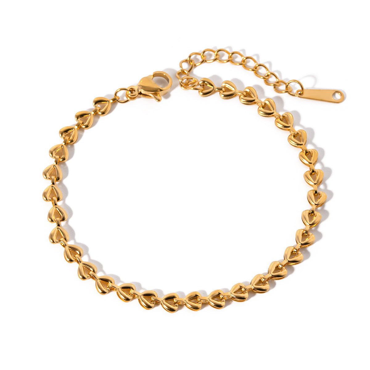 Bracelet Elodia Cœur | Or 18K