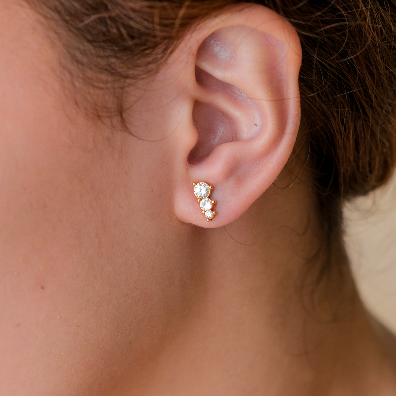 Boucles d'oreilles Lira Gold