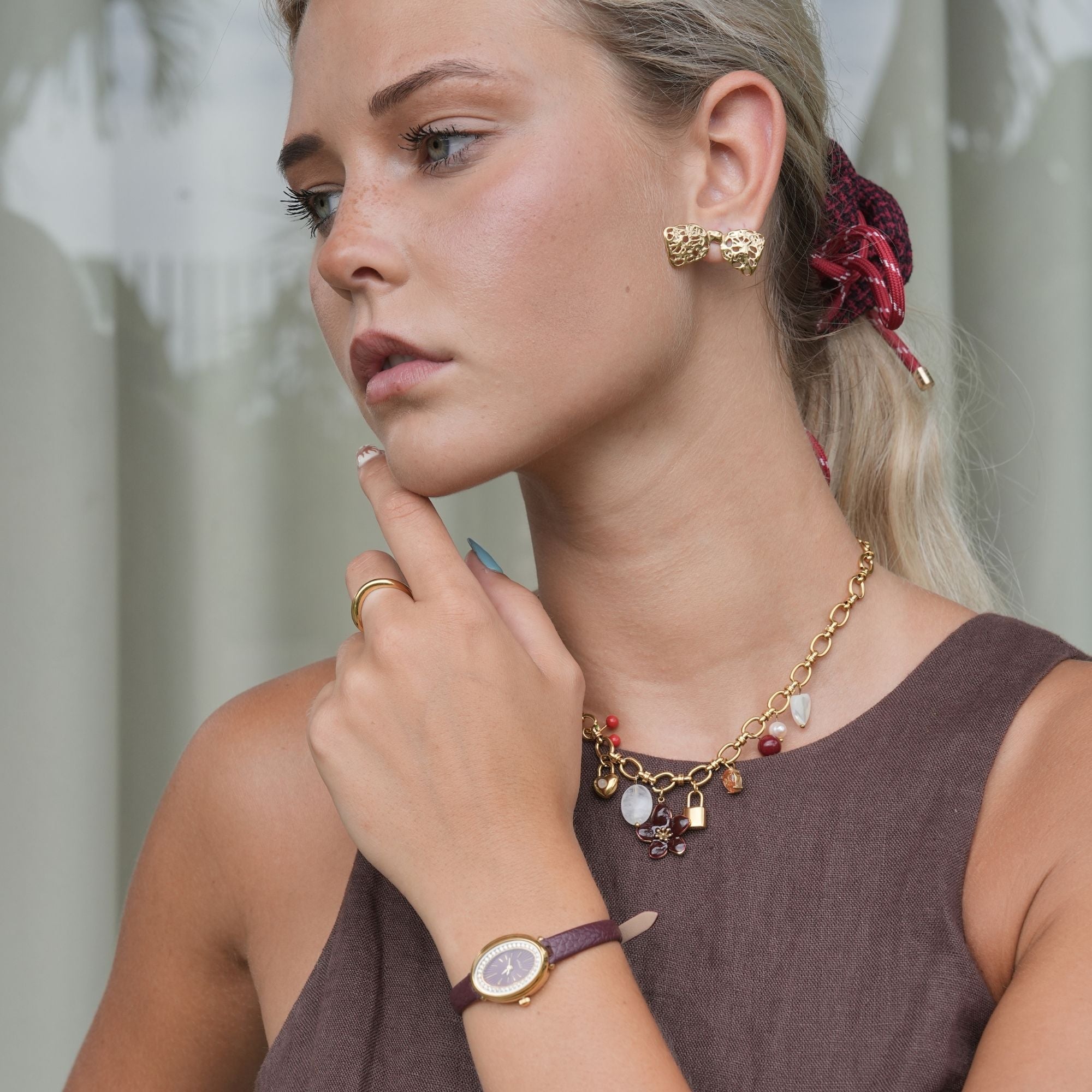 Livia | Cuir Or