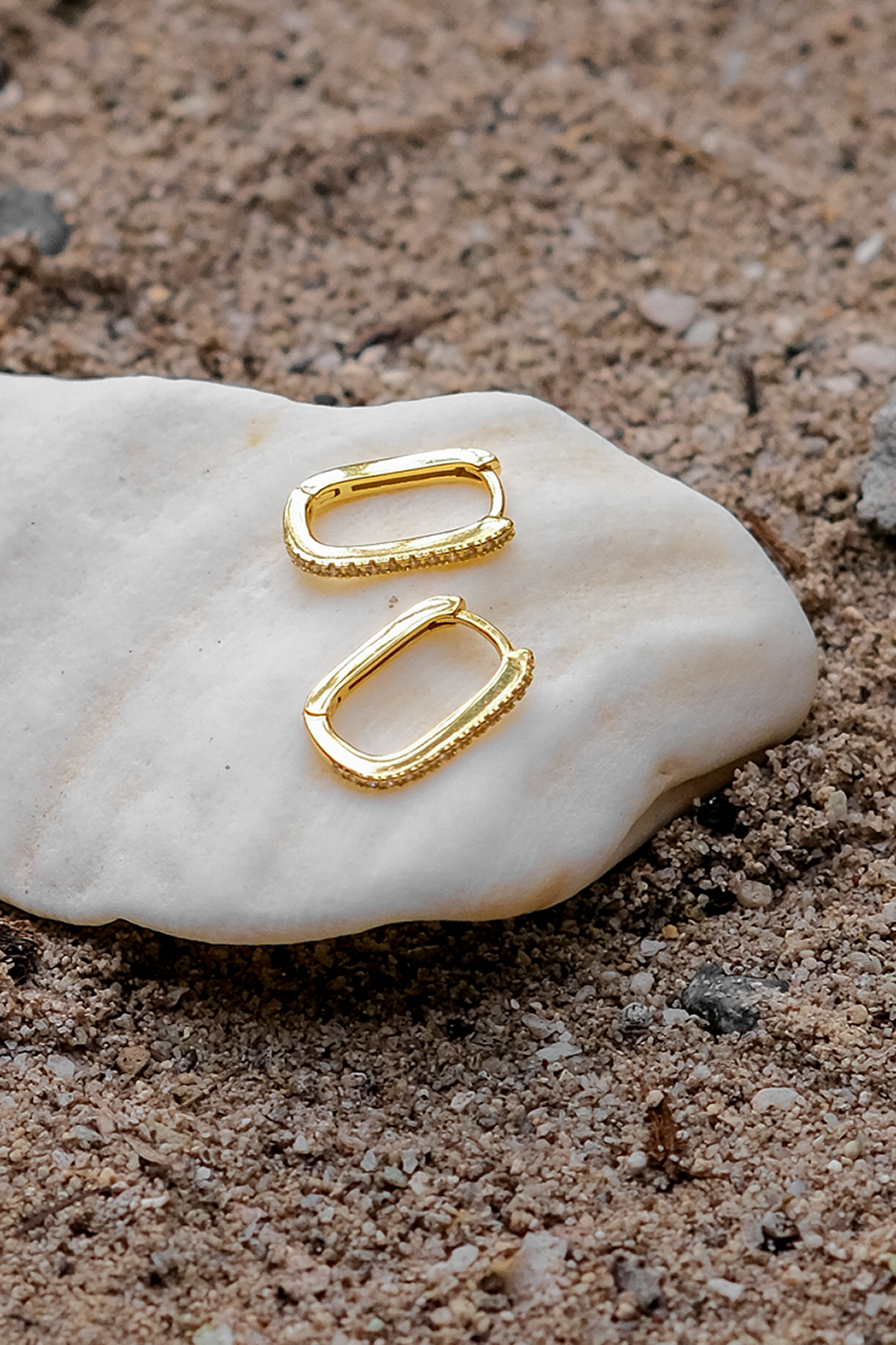 Boucles d'oreilles ovales Melissa