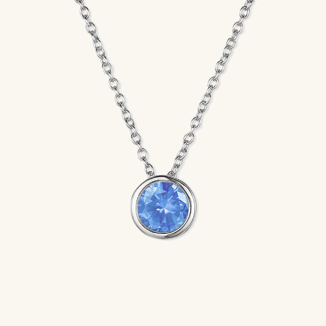 Collier de pierre de naissance Amelia