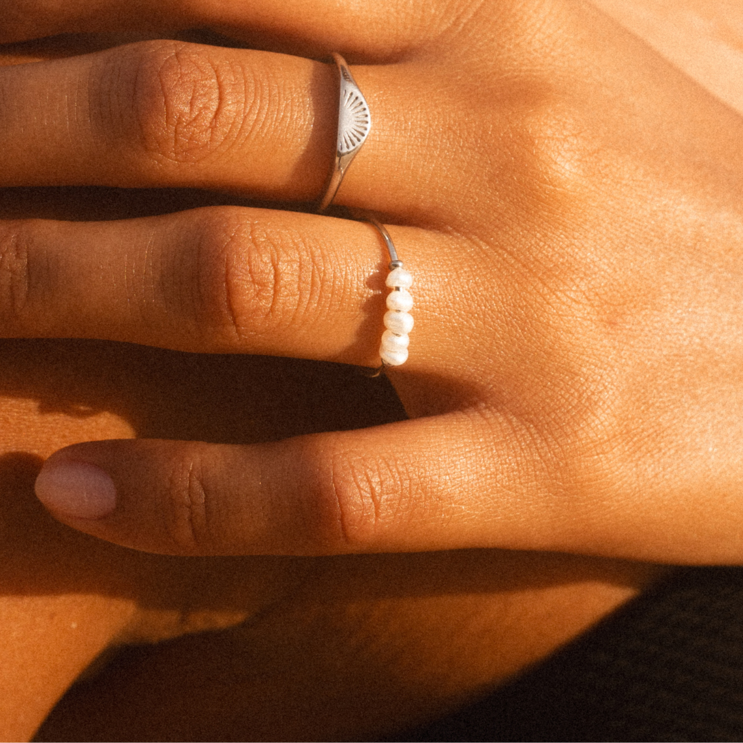 Mini-Bague en Perles