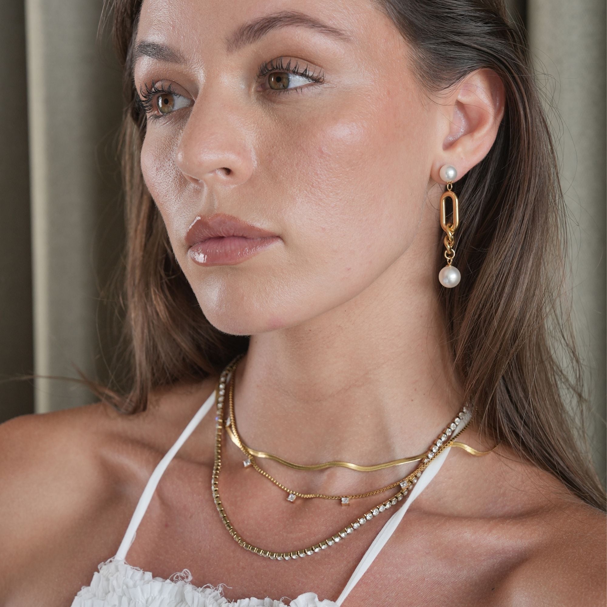 Boucles d'oreilles Olivia Schakel | Or 18K