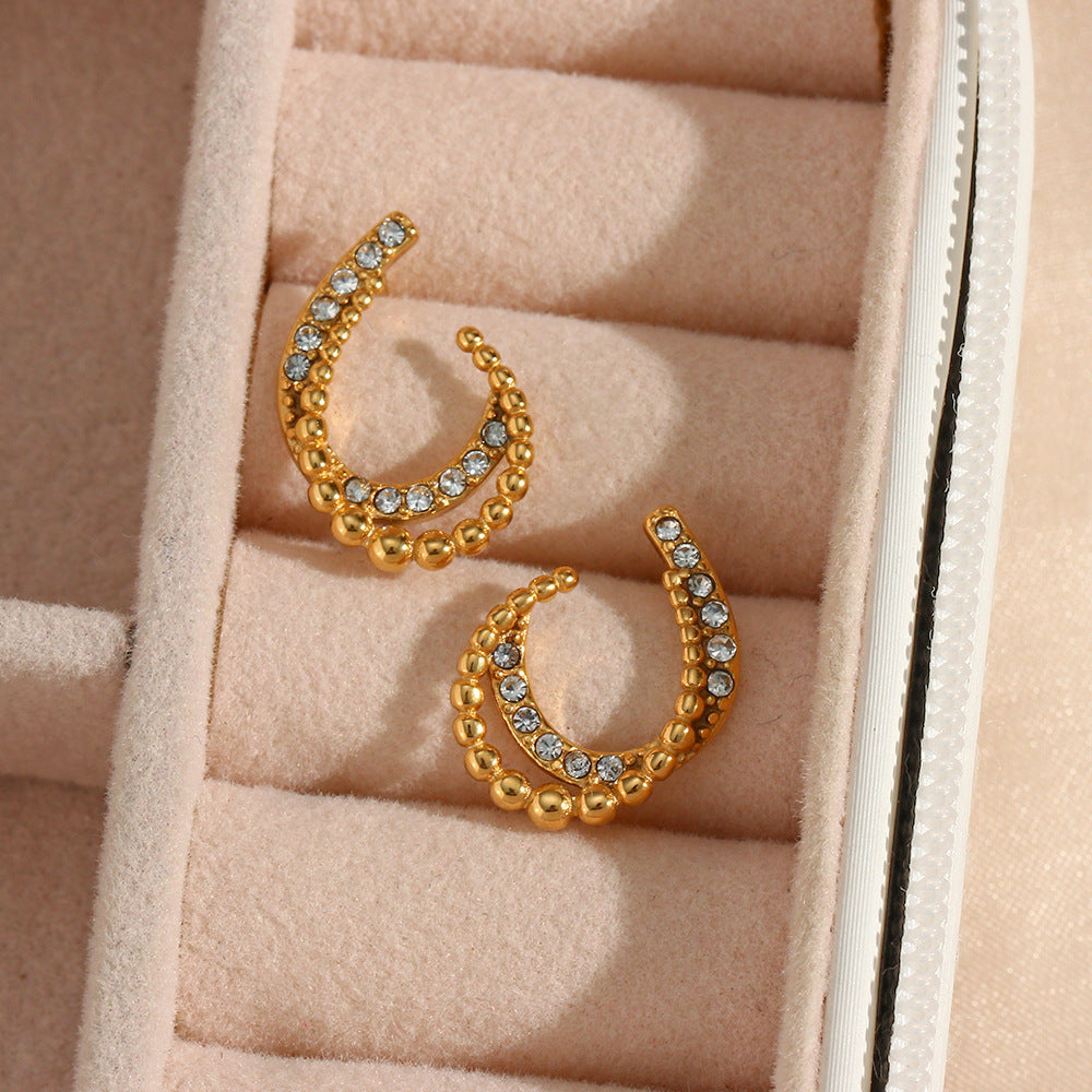 Boucles d'oreilles Nola Gold
