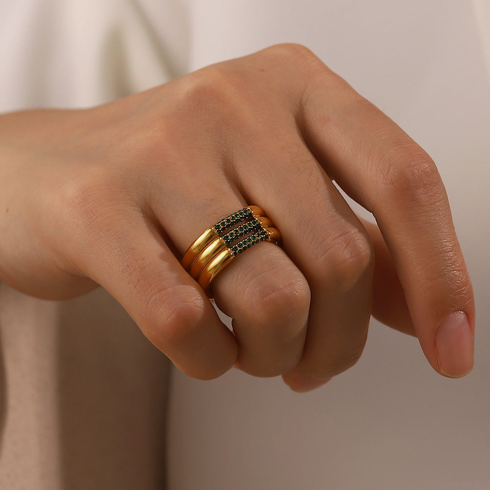 Bague en Or Diamant Sérénité