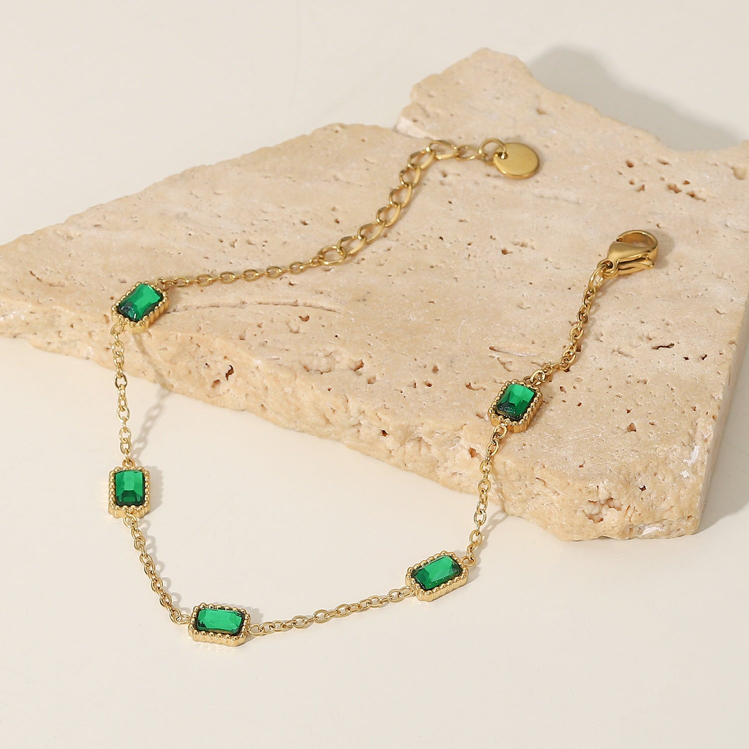 Bracelet vert Erin
