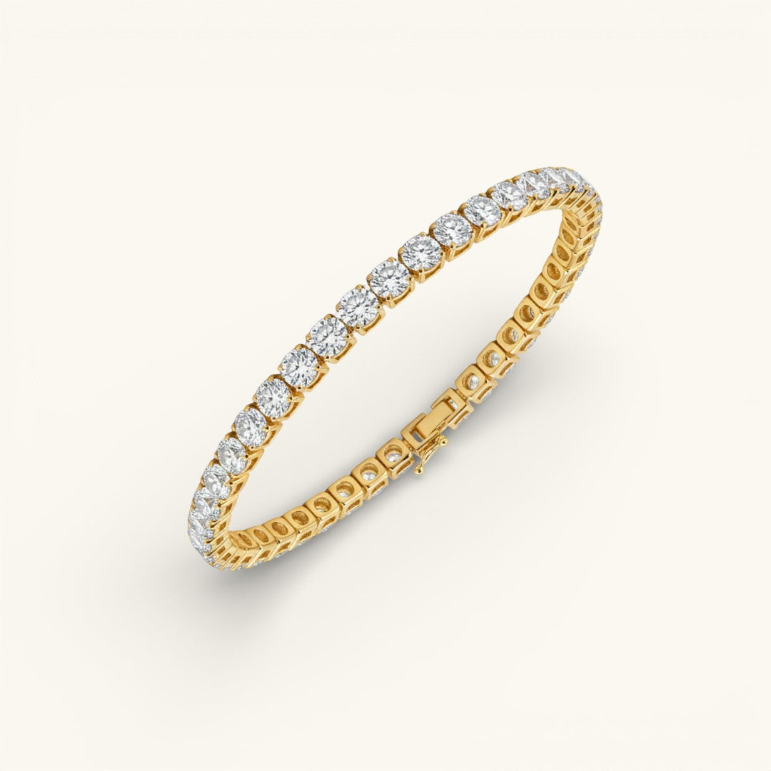 Bracelet de tennis en or