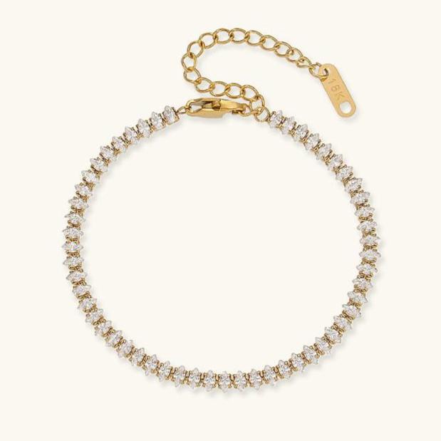 Bracelet de Tennis en Diamant Wisteria