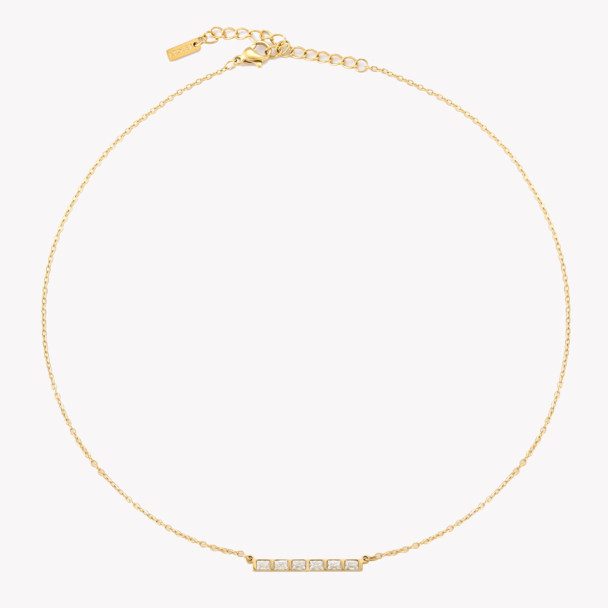 Collier Ligne Baguette