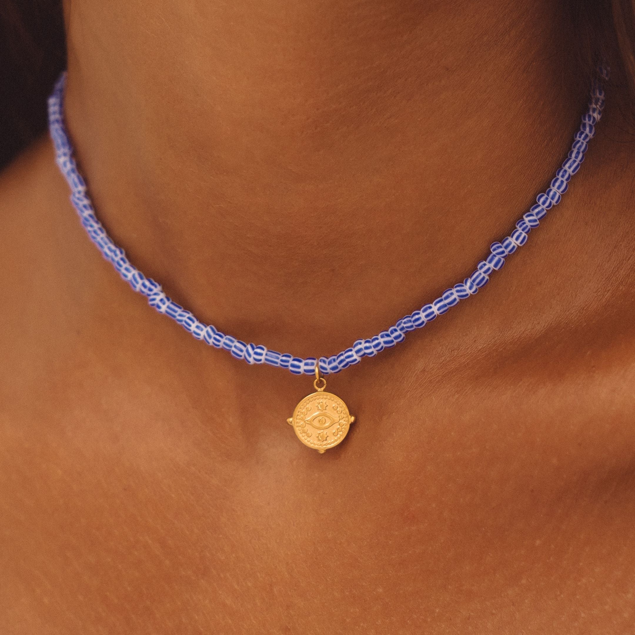 Collier Choker "Hera" Grec