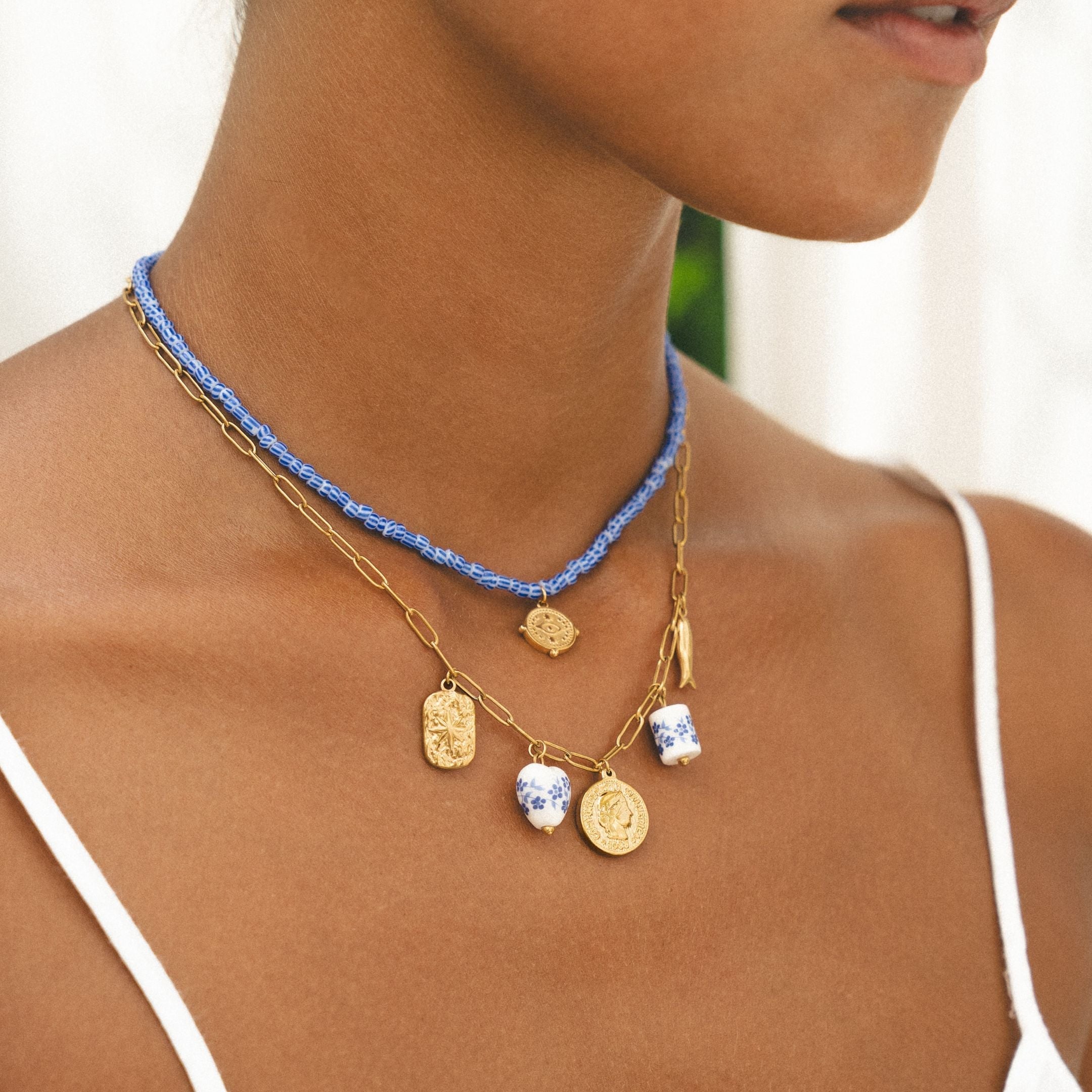 Collier Choker "Hera" Grec