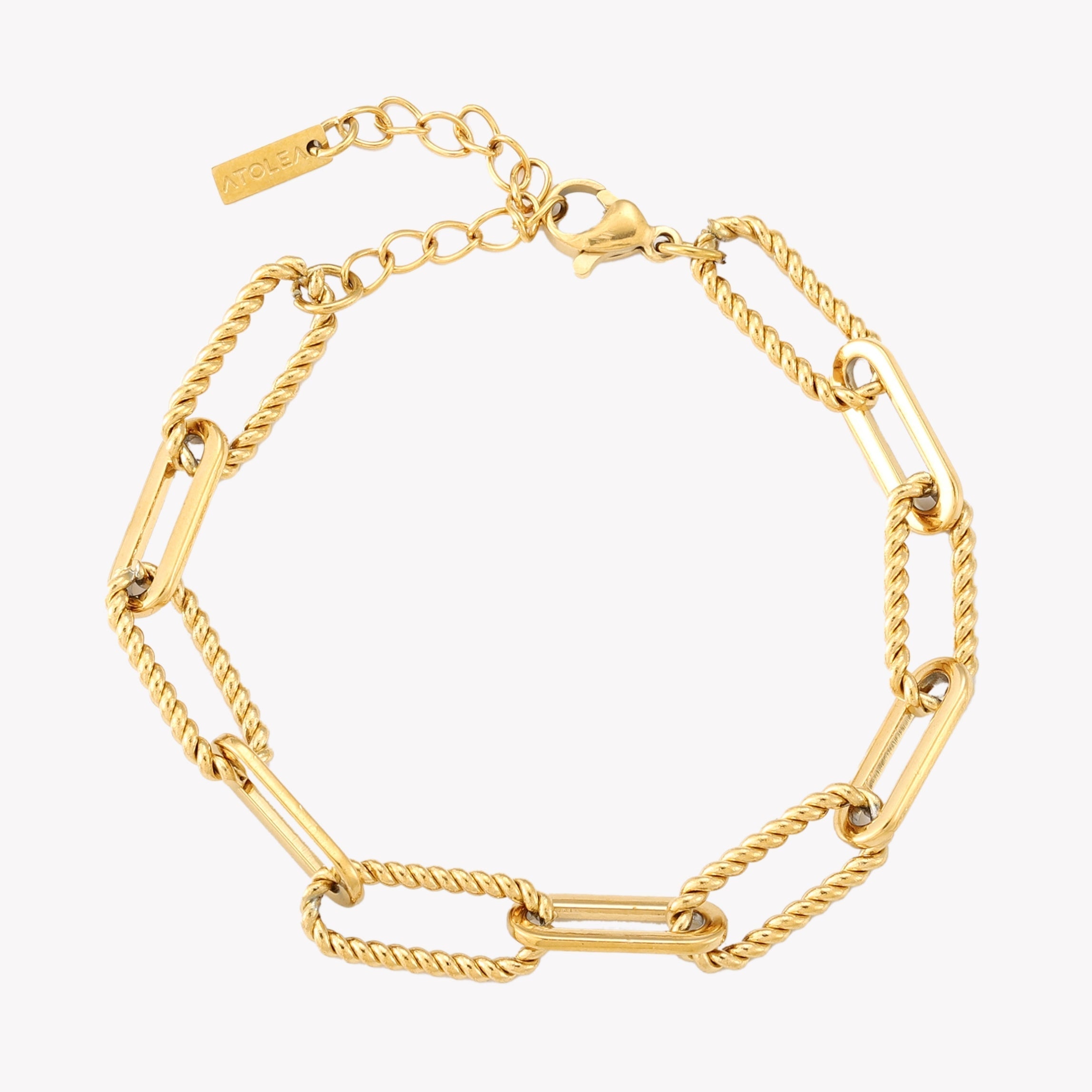 Bracelet Paperclip Audacieux