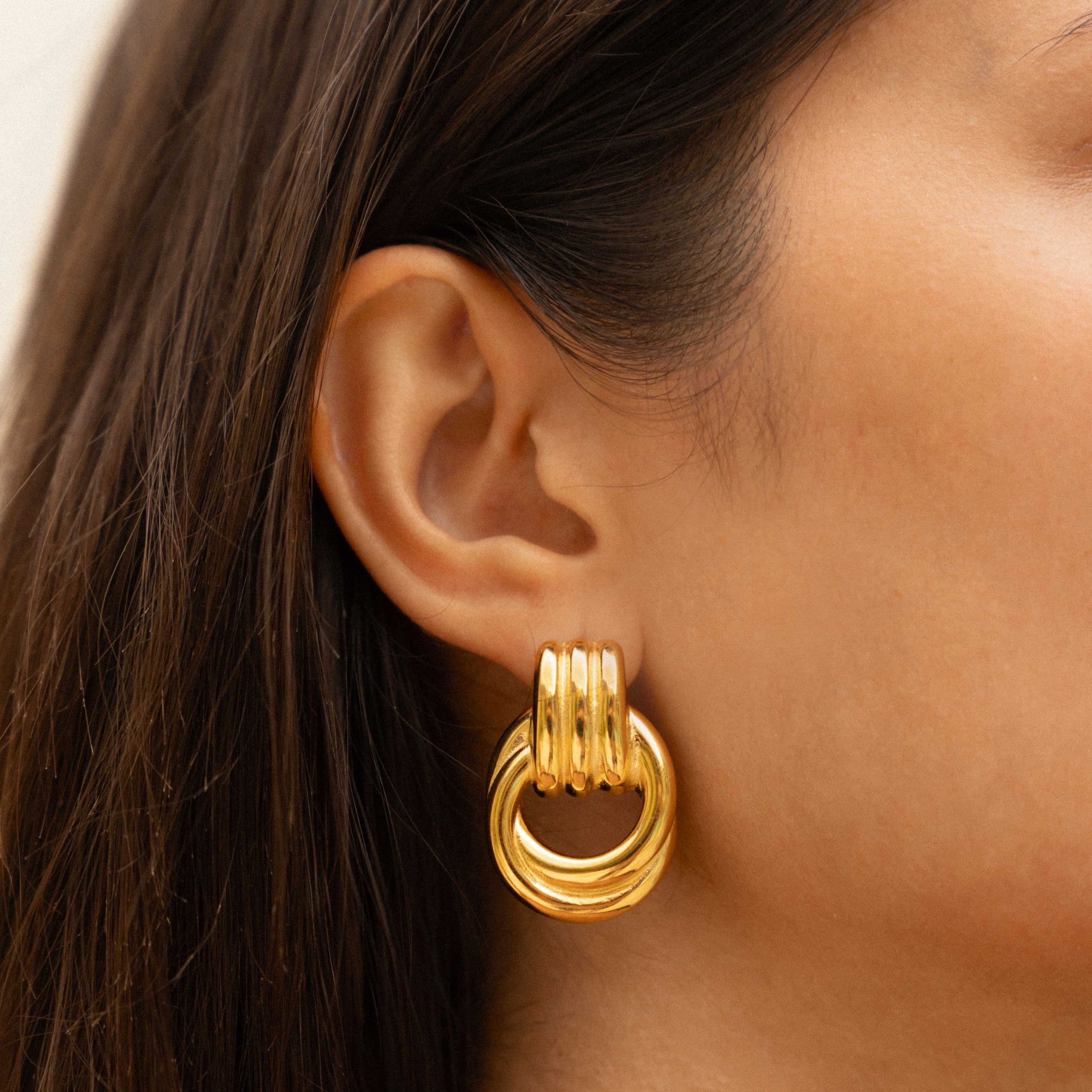 Boucles d'oreilles Louvres