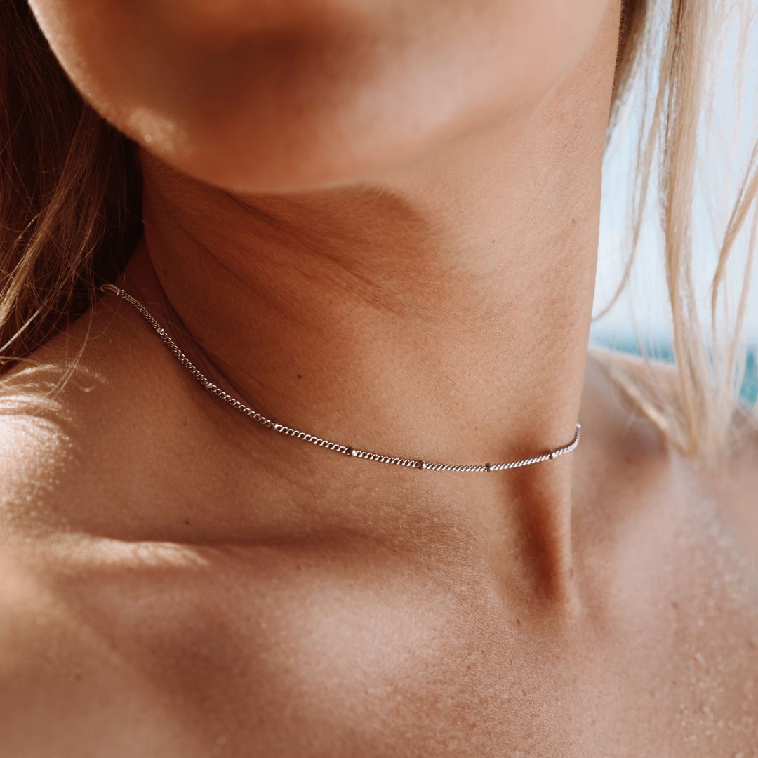 Choker en perles "Capri"