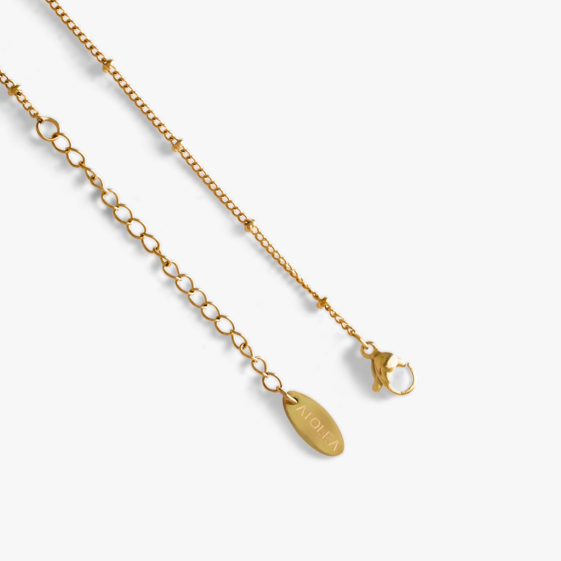 Pendentif en perles baroque