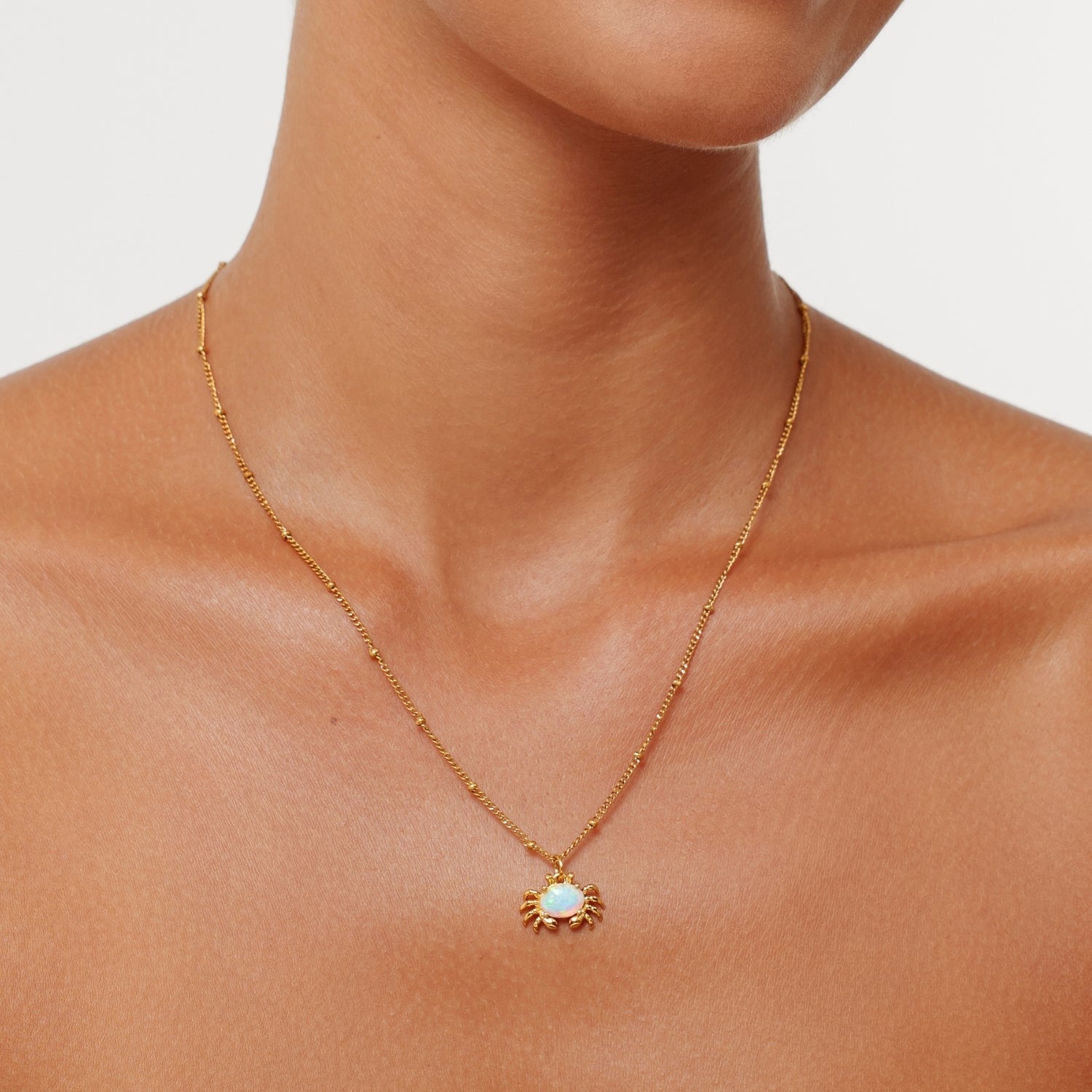 Collier en crabe