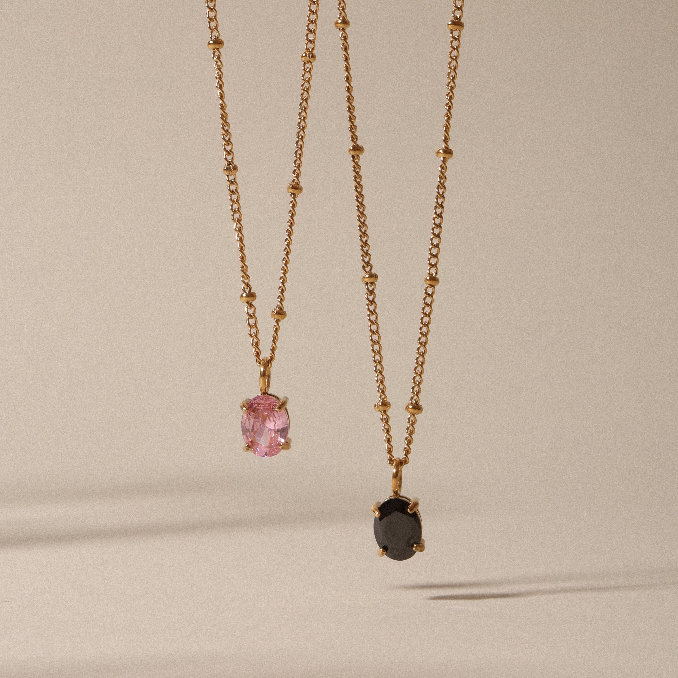 Collier en Obsidienne