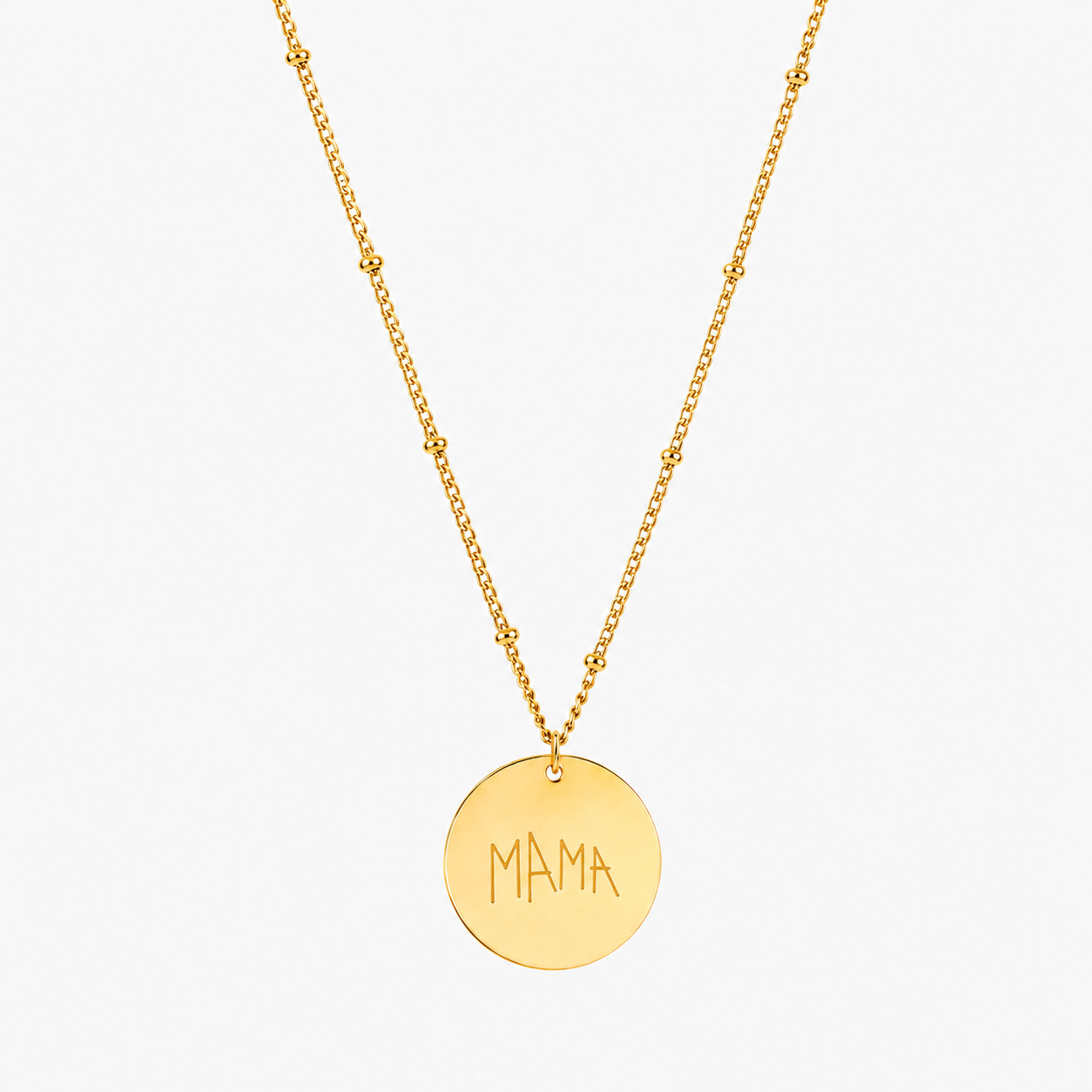 Collier disque de dessin