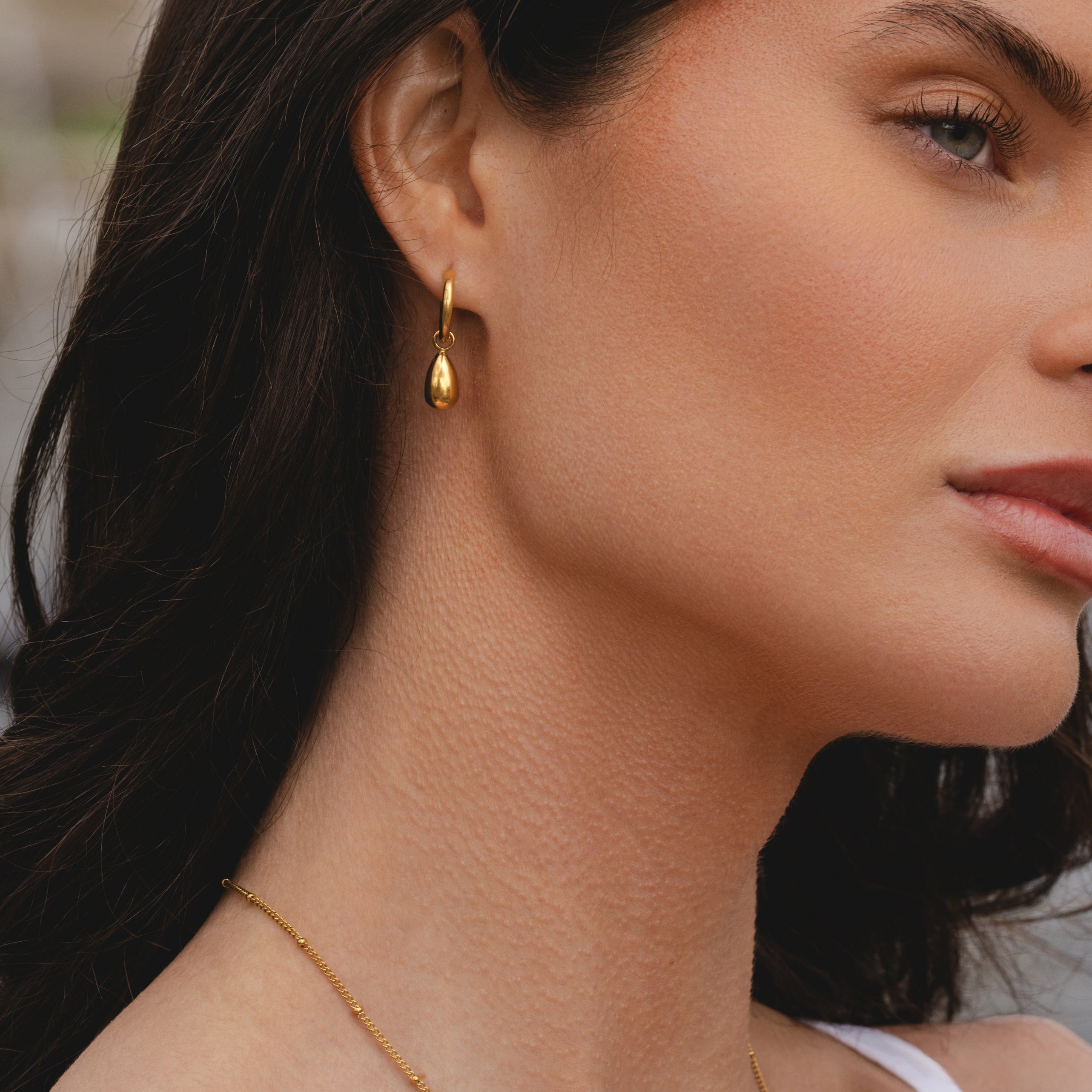 Boucles d'oreilles goutte