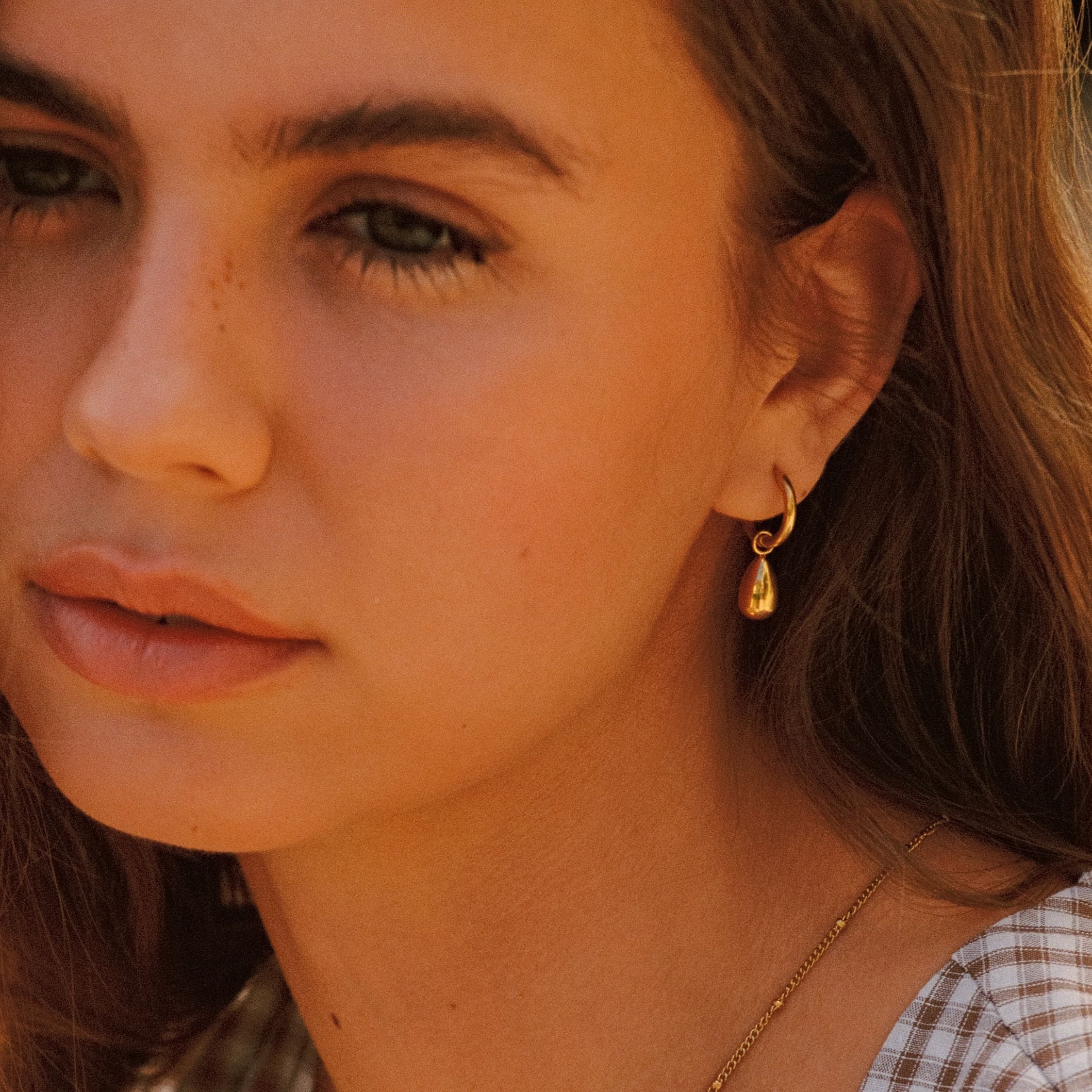 Boucles d'oreilles goutte