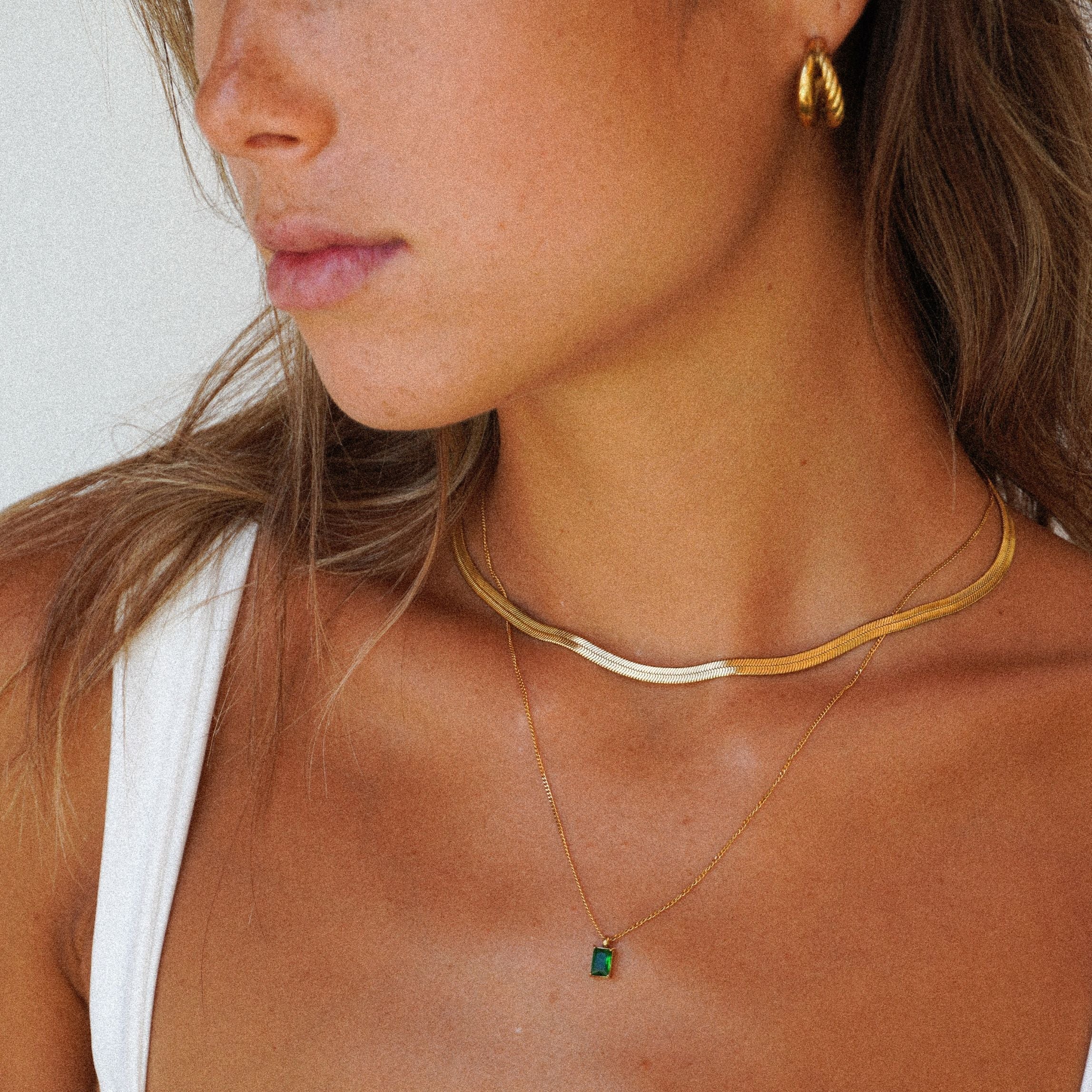 Collier en Émeraude