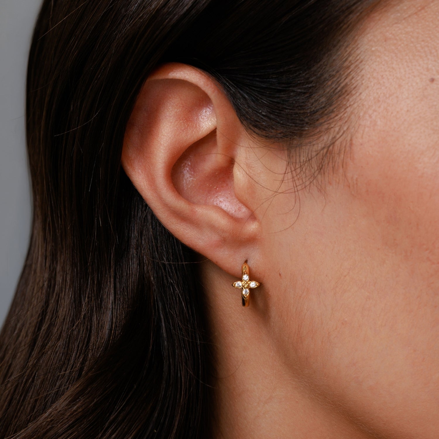 Boucles d'oreilles Daisy Hoops